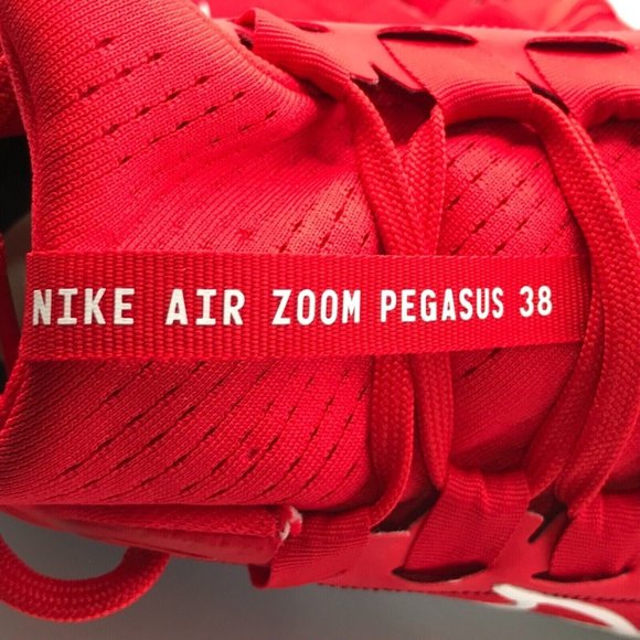 🆕 Nike Air Zoom Pegasus 38 TB Promo Team Bank Running Shoes Red 37 39 VaporMax - Picture 6 of 7